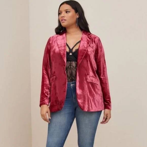 NWT Velvet Classic Blazer - Picture 5 of 11